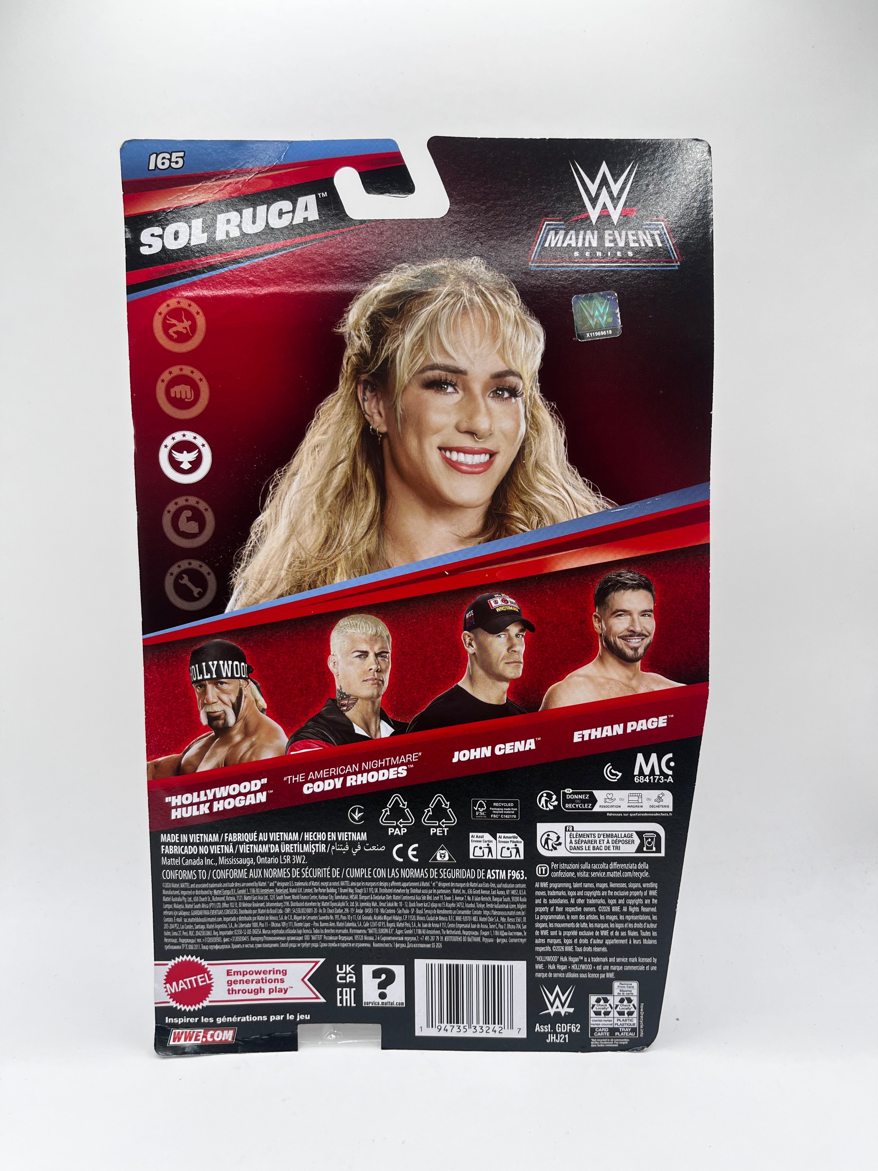 Figurka Sol Ruca WWE Main Event Series #165