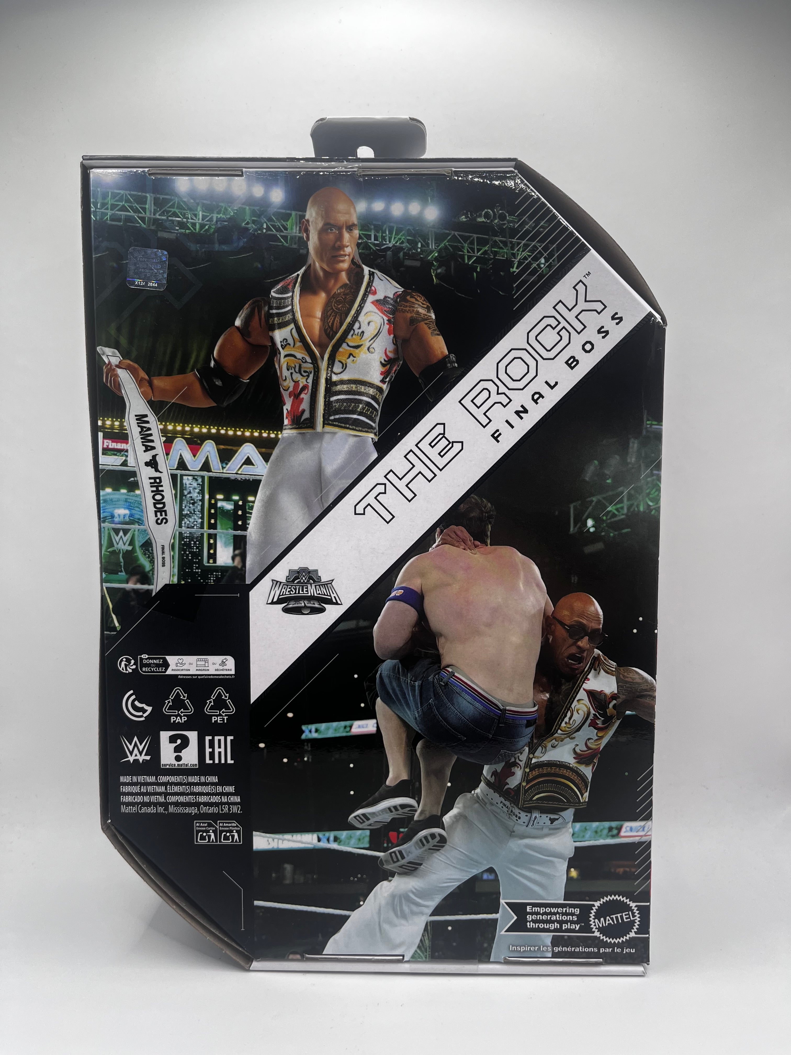 Figurka The Rock Final Boss WWE Ultimate Edition Fan TakeOver Series