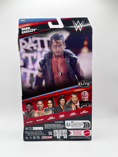 Figurka Alex Shelley WWE Elite Collection Series #124