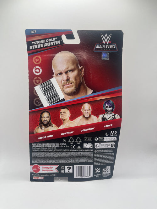 Figurka "Stone Cold" Steve Austin WWE Main Event Series #167