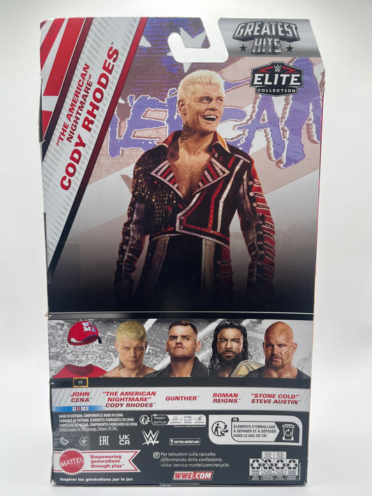 Figurka "The American Nightmare" Cody Rhodes WWE Elite Collection Greatest Hits Series #8
