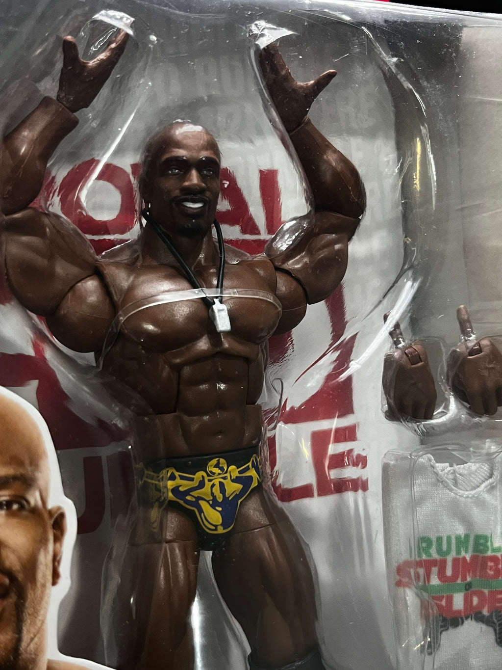 Figurka Titus O'Neil WWE Royal Rumble 2021 Elite Collection
