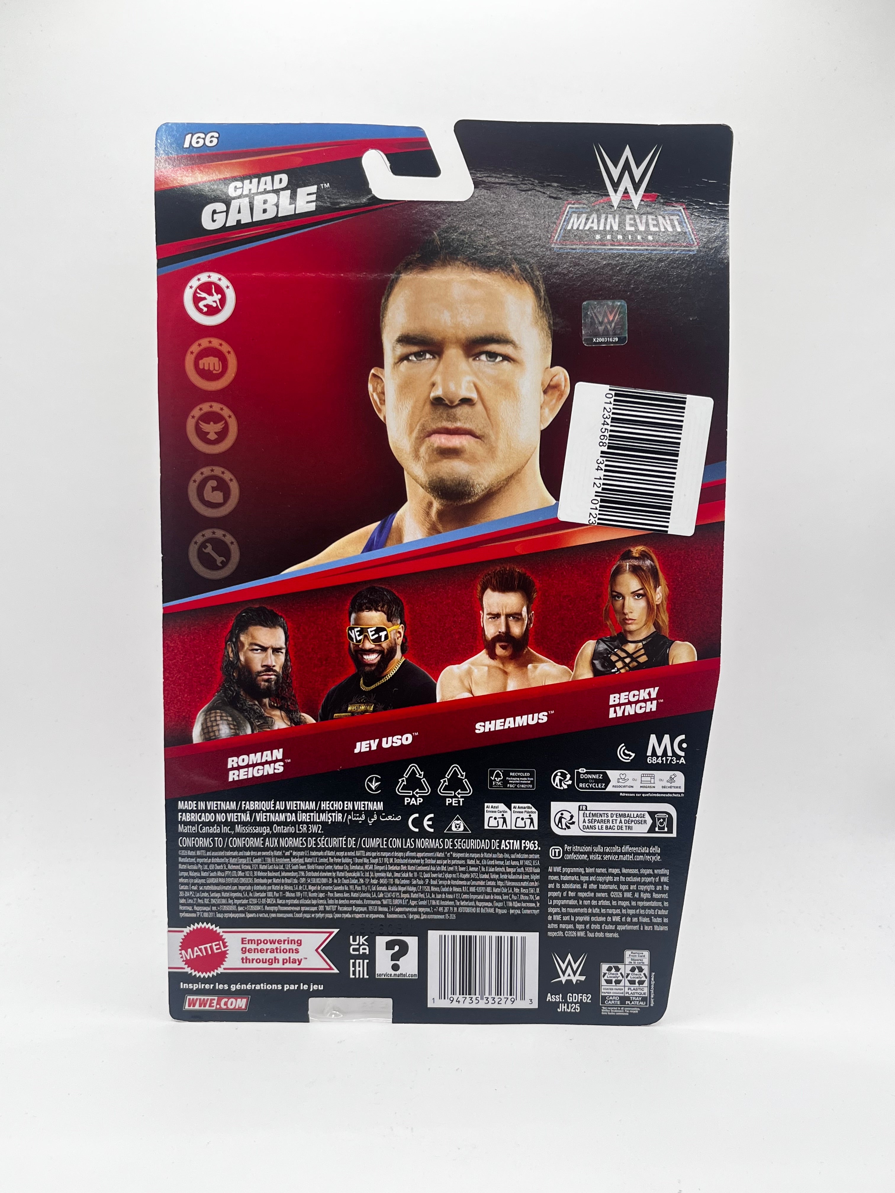 Figurka Chad Gable WWE Main Event Series #166