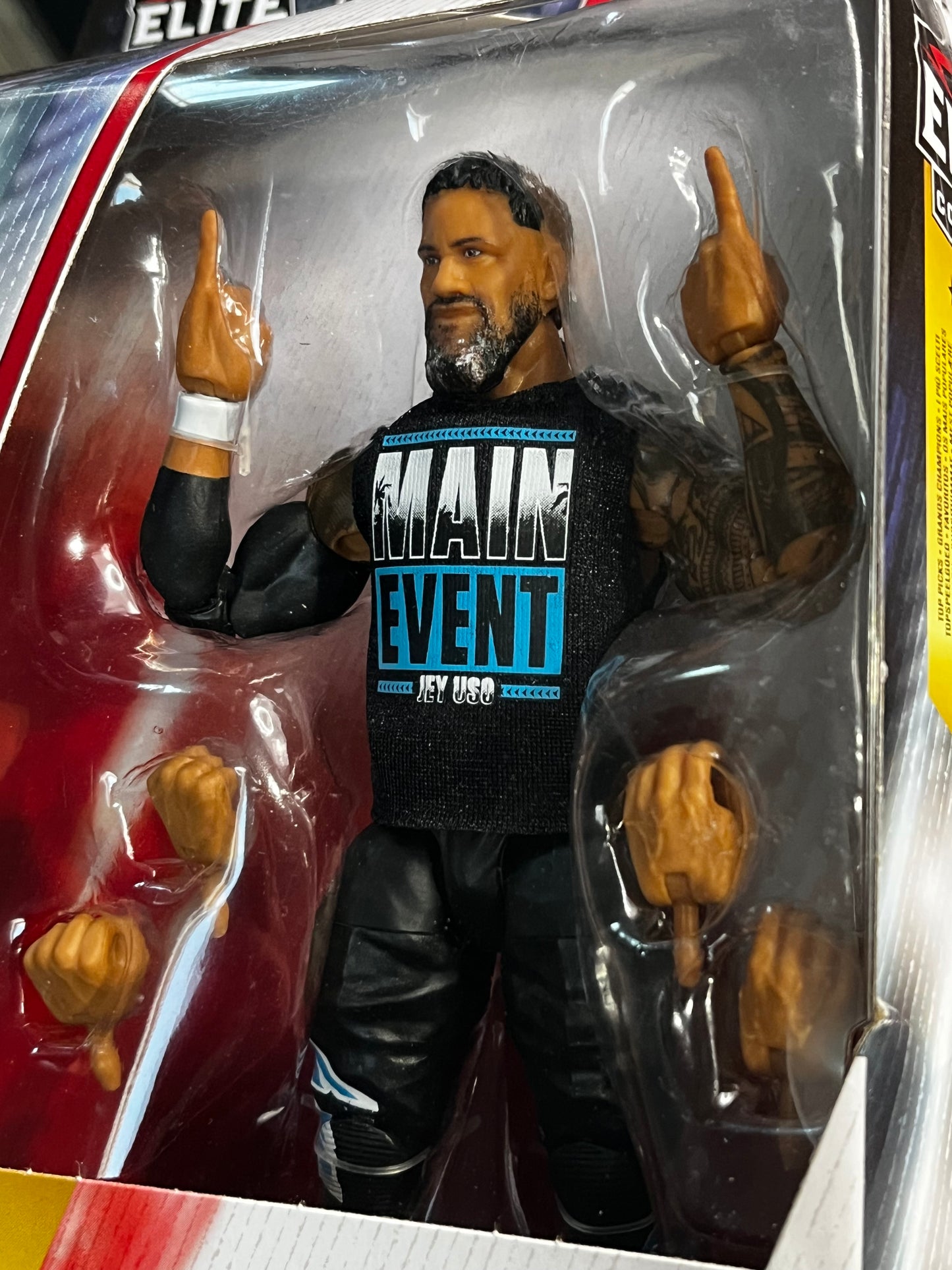 Figurka Jey Uso WWE Elite Collection Top Picks 2025 (Wave 1)