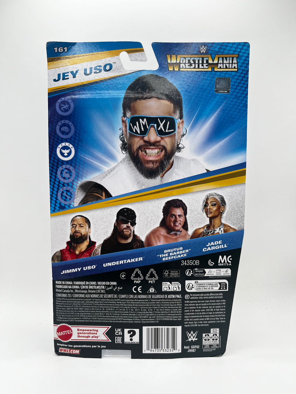 Figurka Jey Uso WWE Main Event Series #161