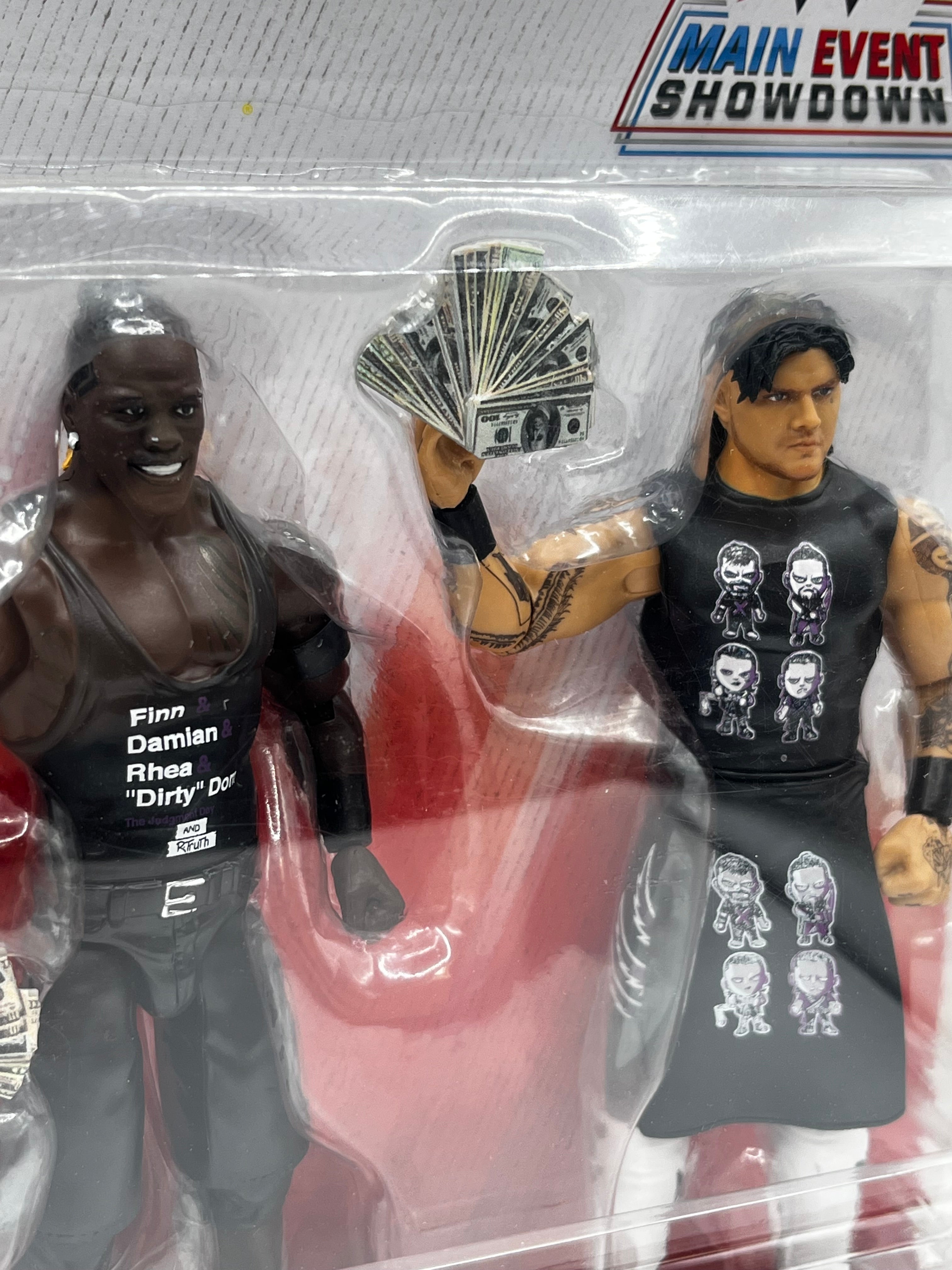 Zestaw R-Truth & "Dirty" Dominik Mysterio WWE Main Event Showdown Series #21 (2-Pack)
