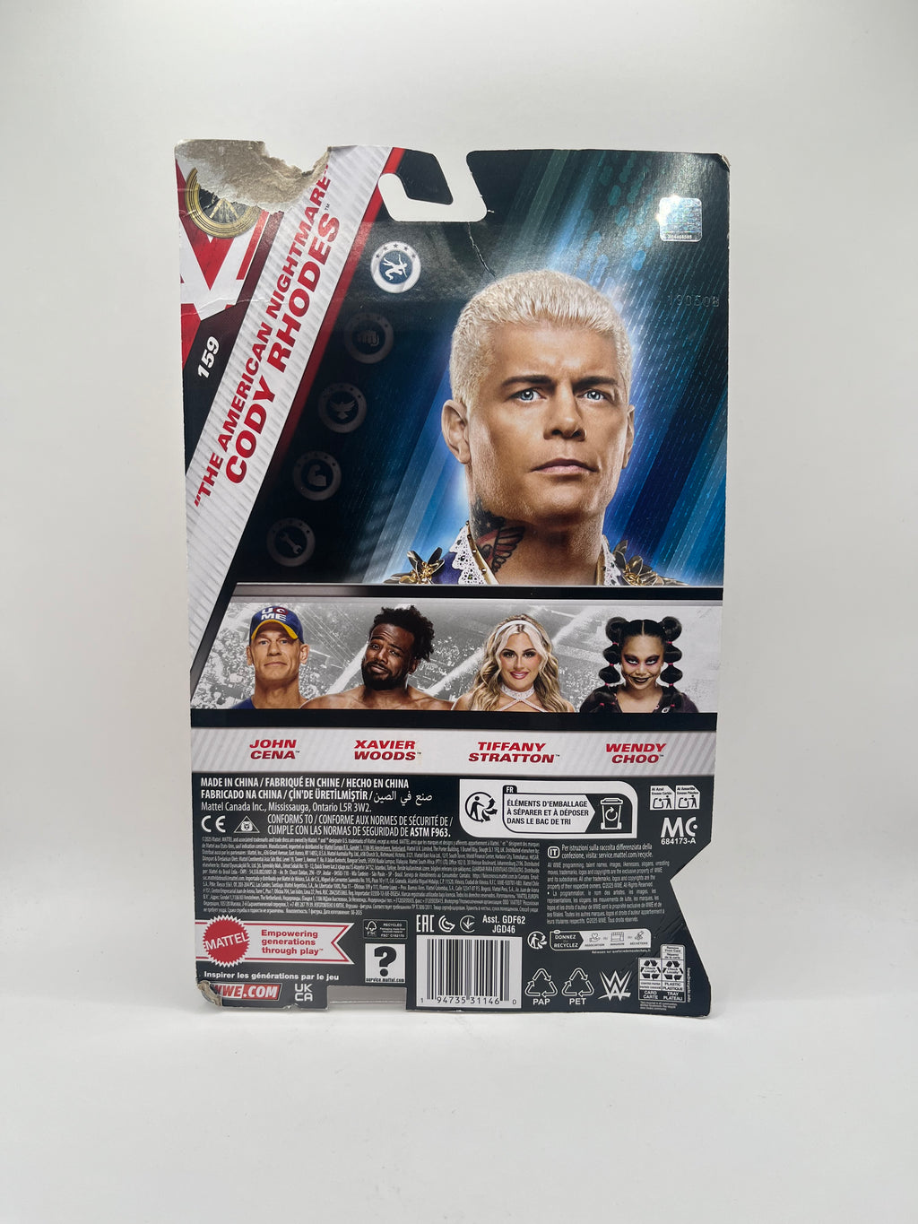 Figurka "The American Nightmare" Cody Rhodes WWE Main Event Series #159 *DMG*