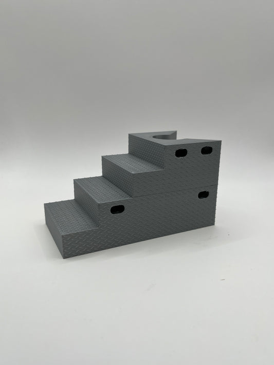 Metalowe schody dla figurek WWE i ringów