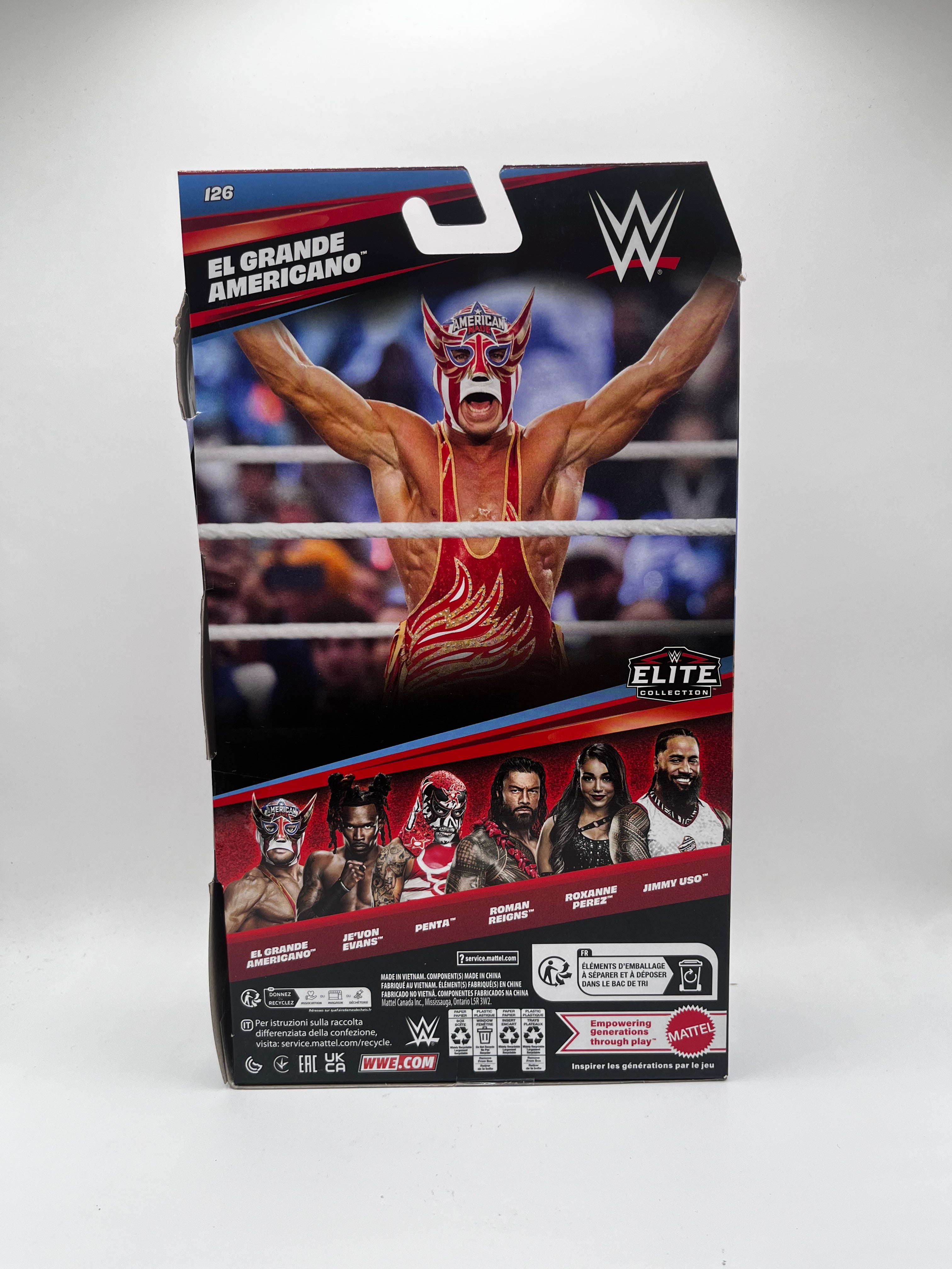 Figurka El Grande Americano WWE Elite Collection Series #126