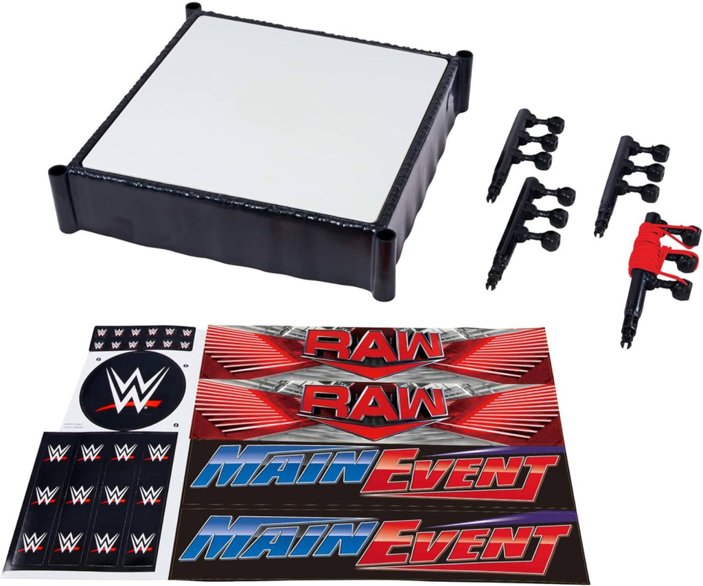 WWE Main Event Ring Zestaw i naklejki Main Event & RAW, JDJ20