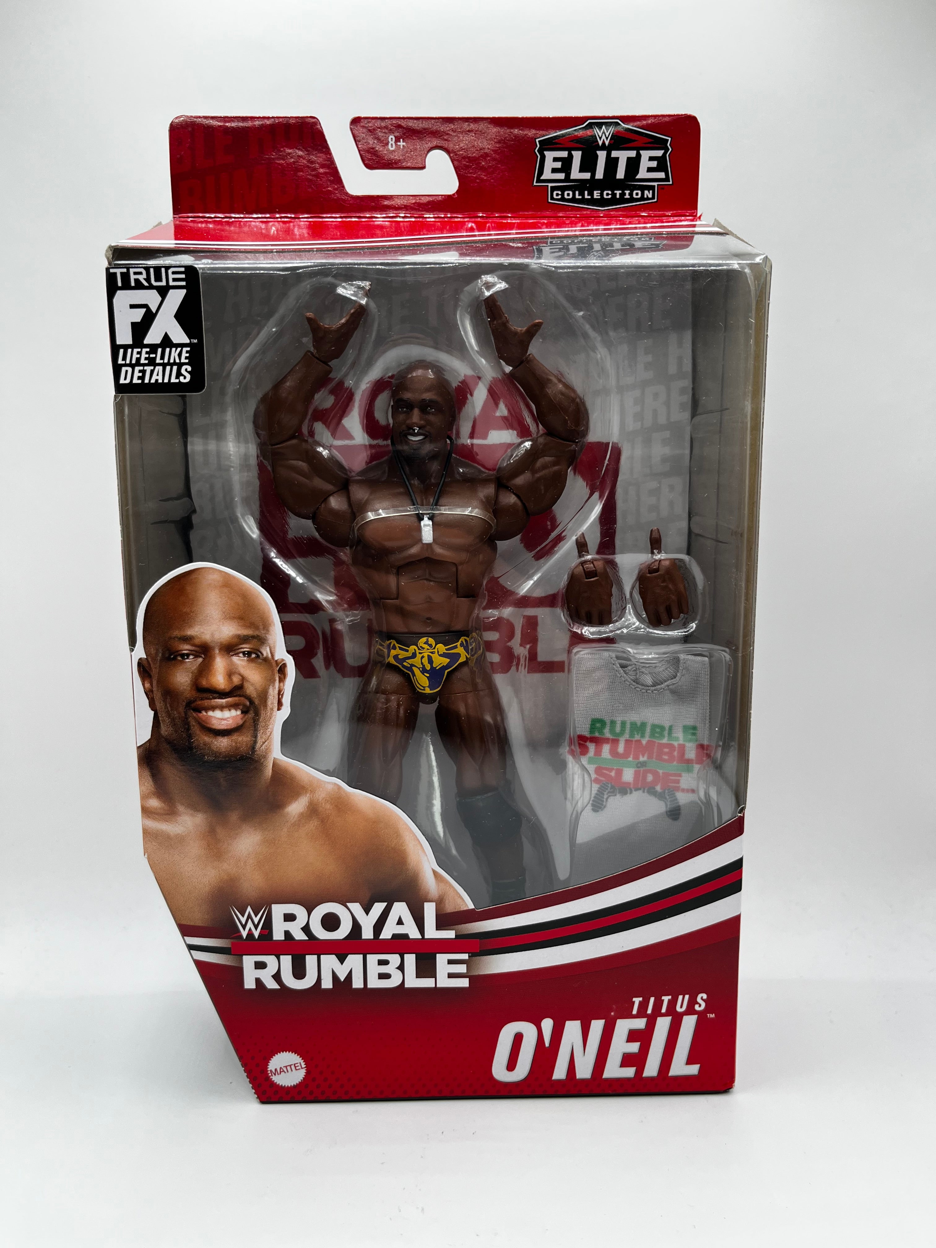 Figurka Titus O'Neil WWE Royal Rumble 2021 Elite Collection