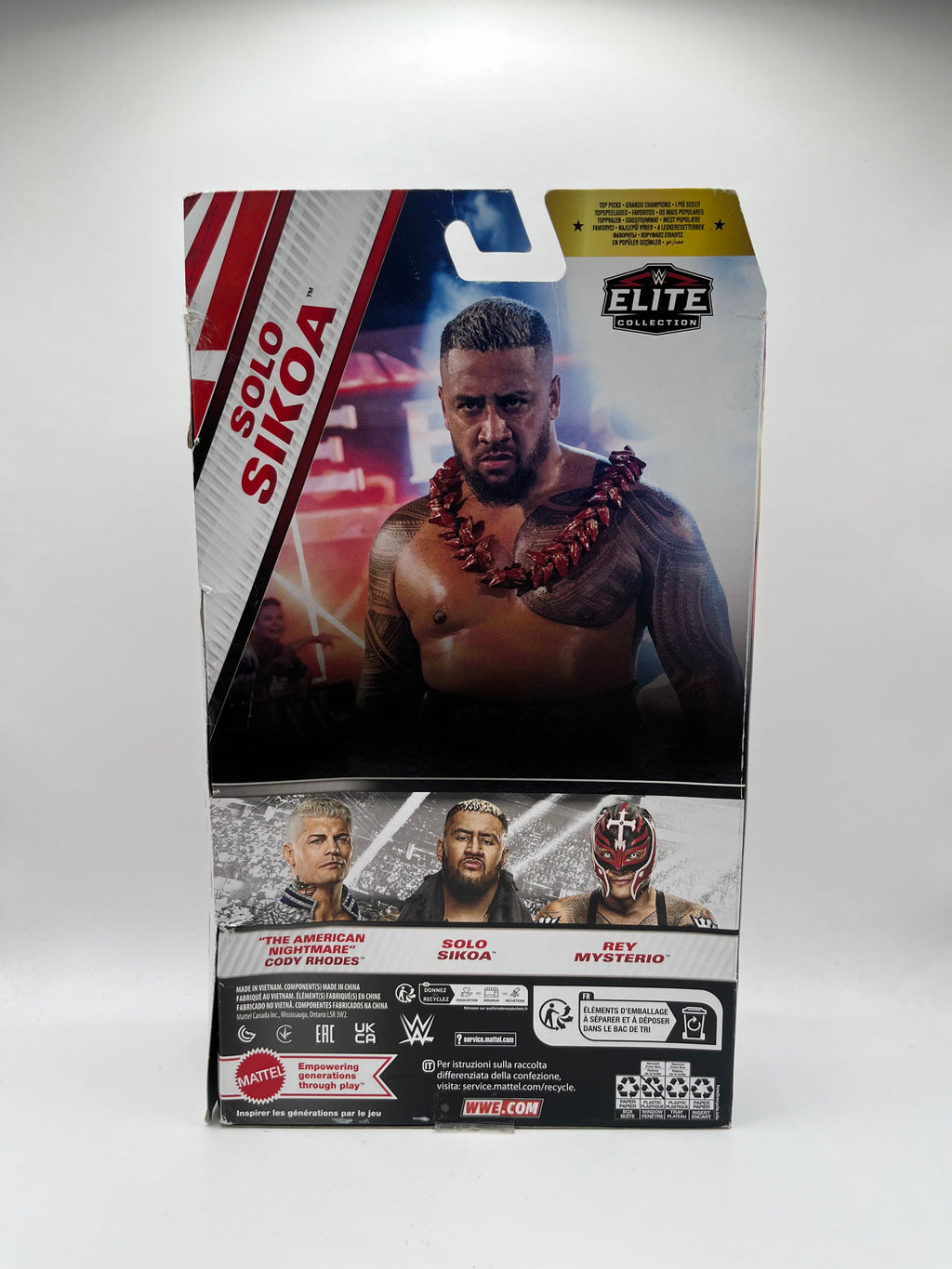 Figurka Solo Sikoa WWE Elite Collection Top Picks 2025 (Wave 4) *DMG*