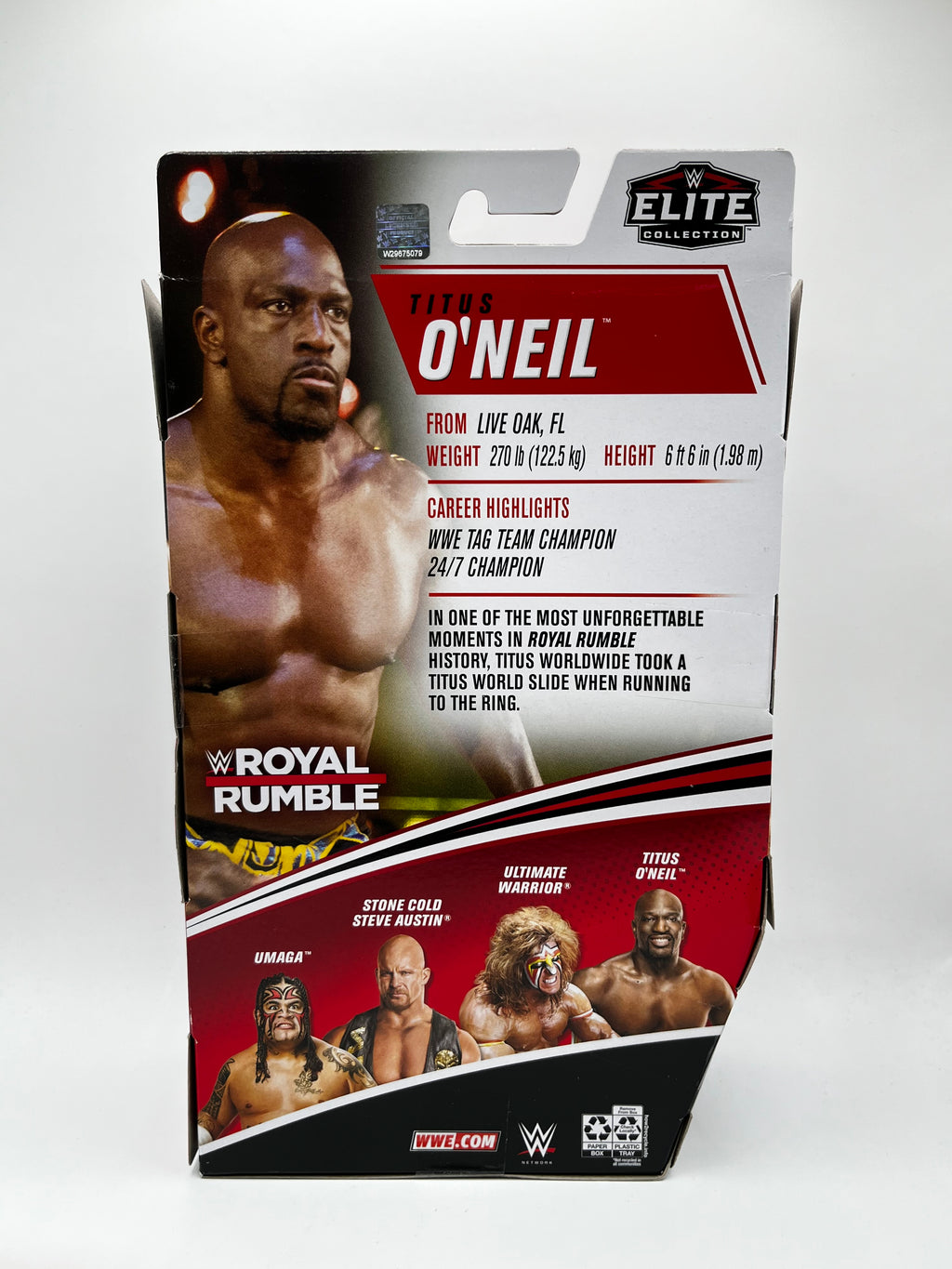 Figurka Titus O'Neil WWE Royal Rumble 2021 Elite Collection