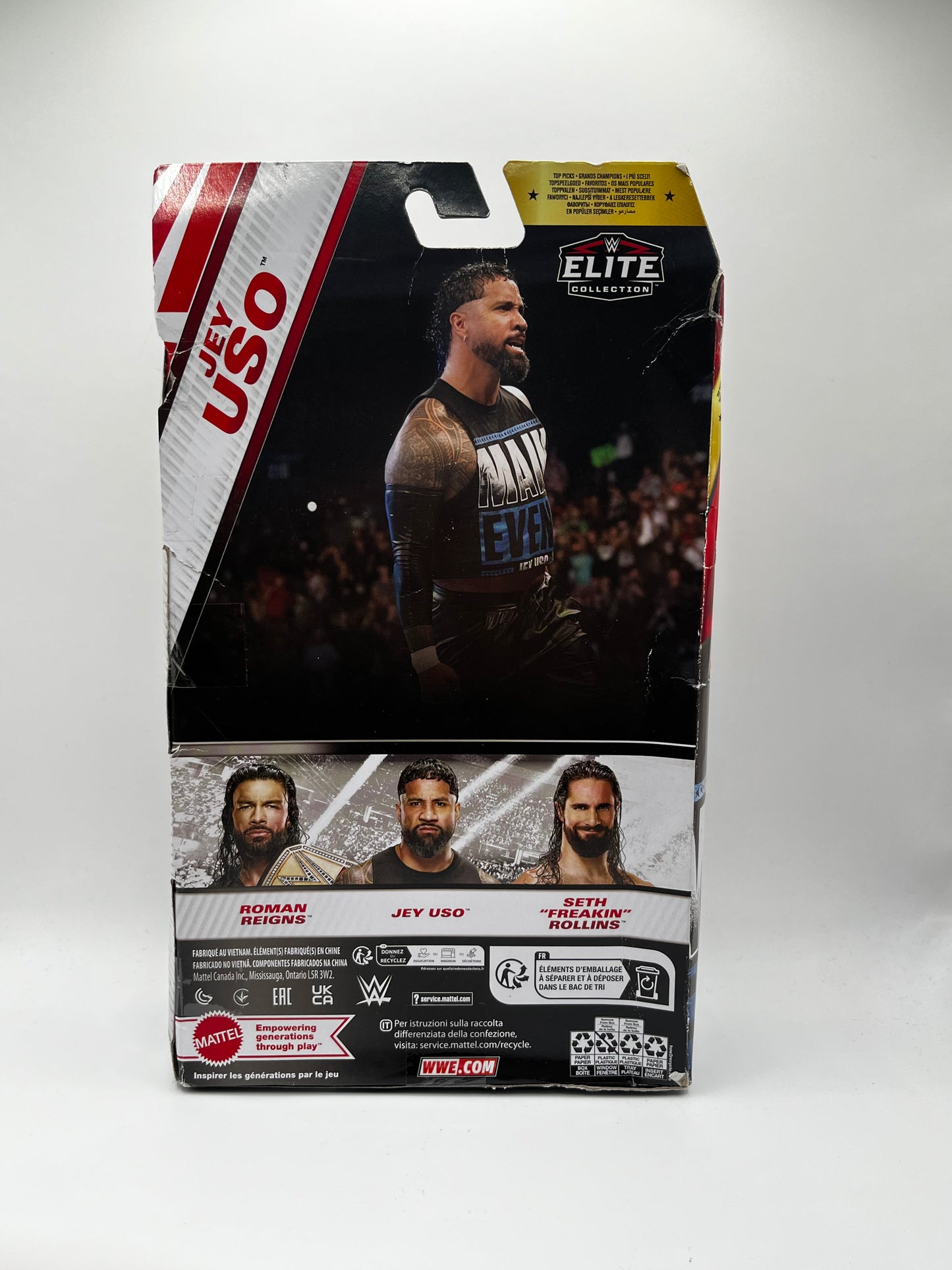 Figurka Jey Uso WWE Elite Collection Top Picks 2025 (Wave 1)