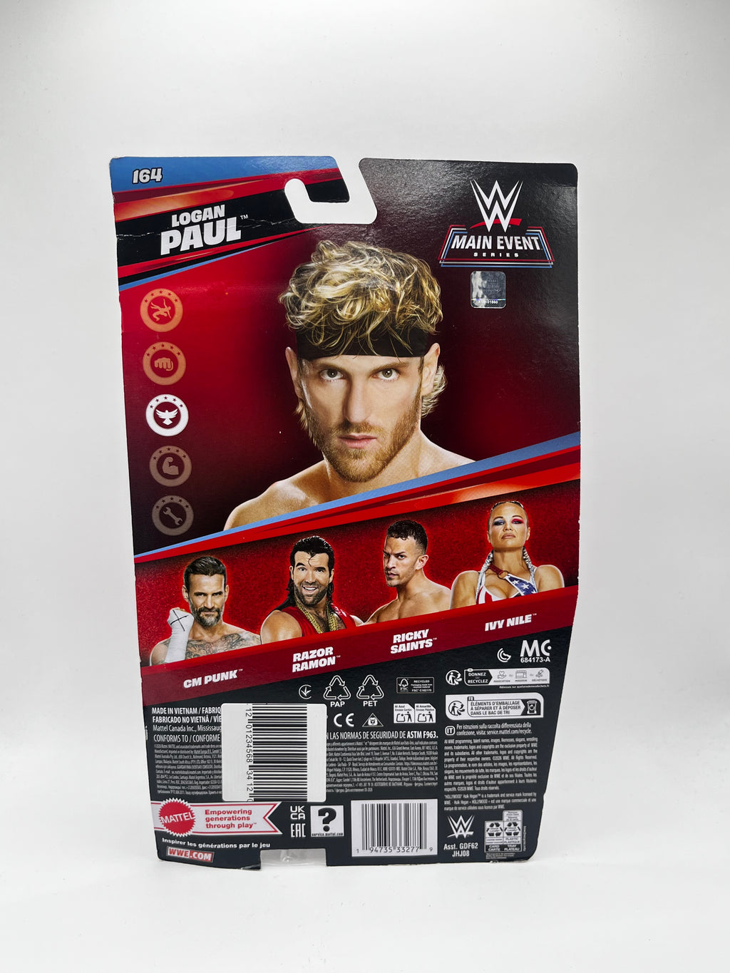 Figurka Logan Paul WWE Main Event Series #164