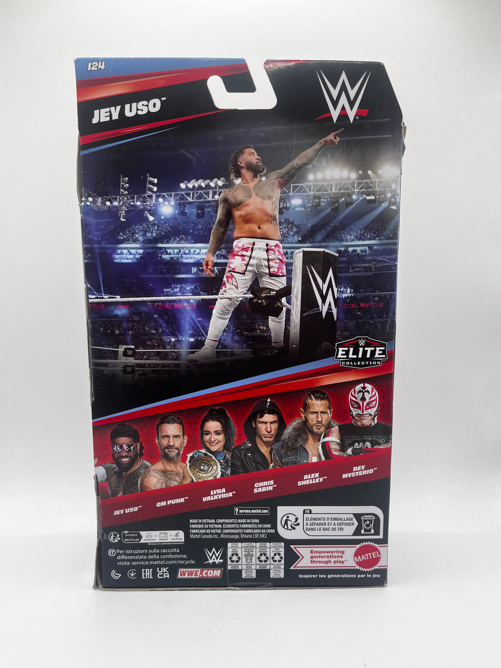 Figurka Jey Uso WWE Elite Collection Series #124