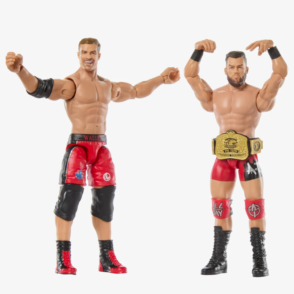 Figurki Austin Theory & Grayson Waller WWE Main Event Showdown Series #22 (2-Pack) *DMG*