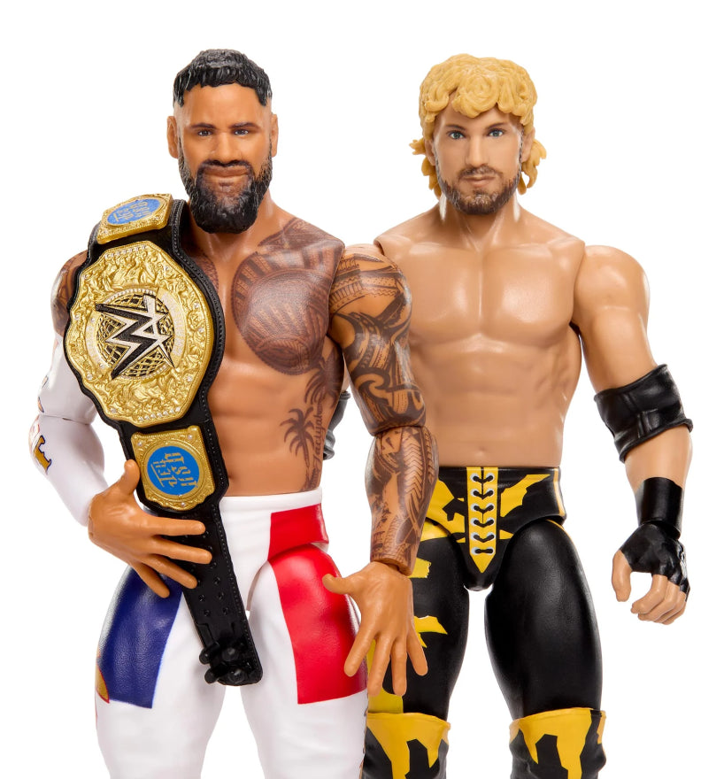 Zestaw Jey Uso vs Logan Paul WWE Main Event Showdown Series #27 (2-Pack)